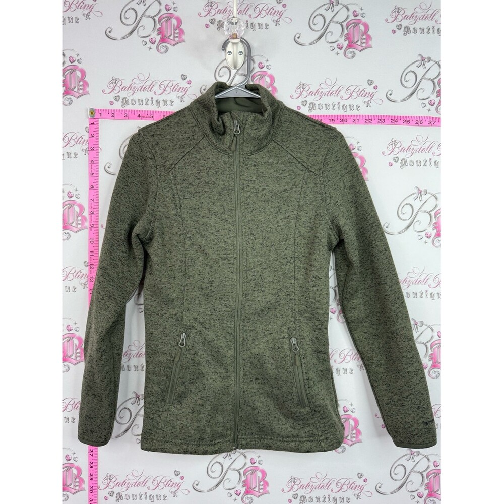 Sunice stormpack sweater Olive Green Full-Zip Utility Jacket